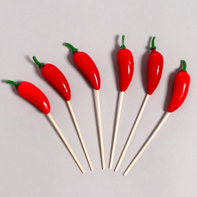Шпажки Перец красный 6 шт Шпажки Перец красный 6 шт