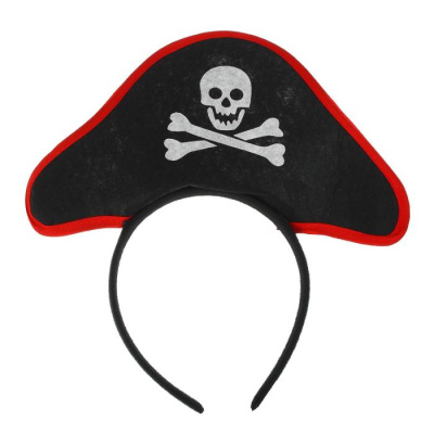 Ободок Пират 1 шт  