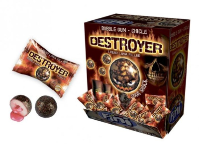 СЛ Жев. резинка Шар-разрушитель клубника 6 гр 1 шт СЛ Жев. резинка Шар-разрушитель клубника 6 гр 1 шт