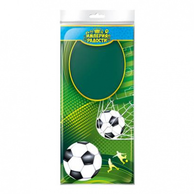 Скатерть Футбольная вечеринка однотонная 1,2*1,8 см 1 шт (серия 88.098.00) Скатерть Футбольная вечеринка однотонная 1,2*1,8 см 1 шт (серия 88.098.00)
