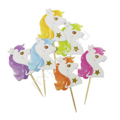 Шпажки ПБ Единорог 6 шт Шпажки ПБ Единорог 6 шт