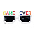 К Очки Game over 1 шт
