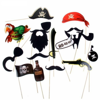 Фотобутафория Морские пираты 16 предметов 25*29 см 