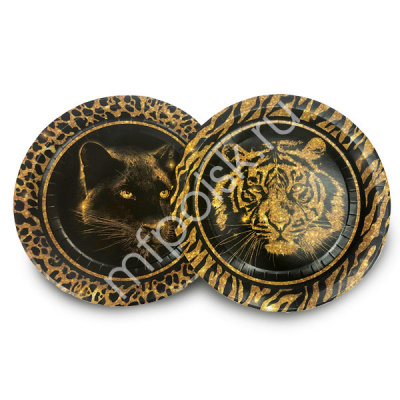 Тарелка Пати Бум Сафари Party 23 см 6 шт